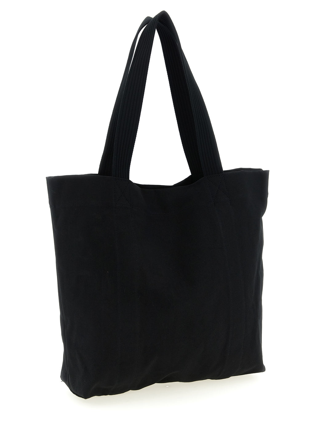 Y-3 Black Cotton Tote Bag