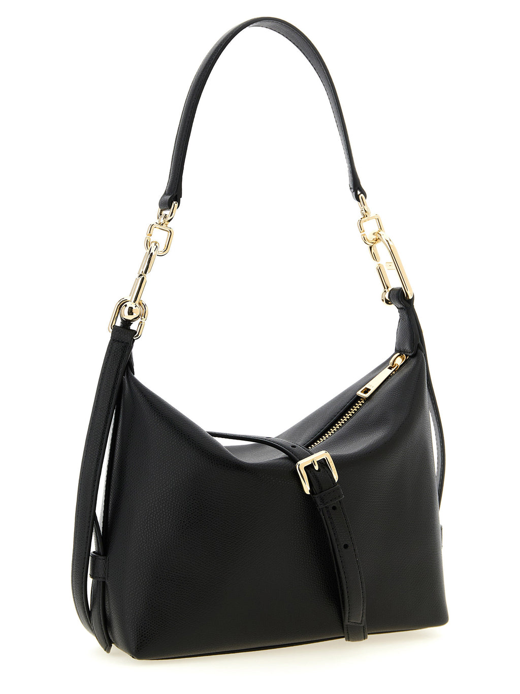 Furla Black Calfskin Shoulder Bag