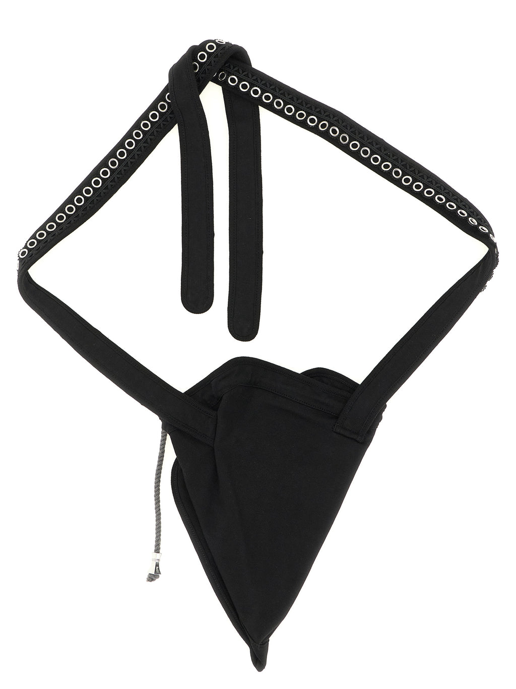 Kiko Kostadinov Black Cotton Crossbody Bag