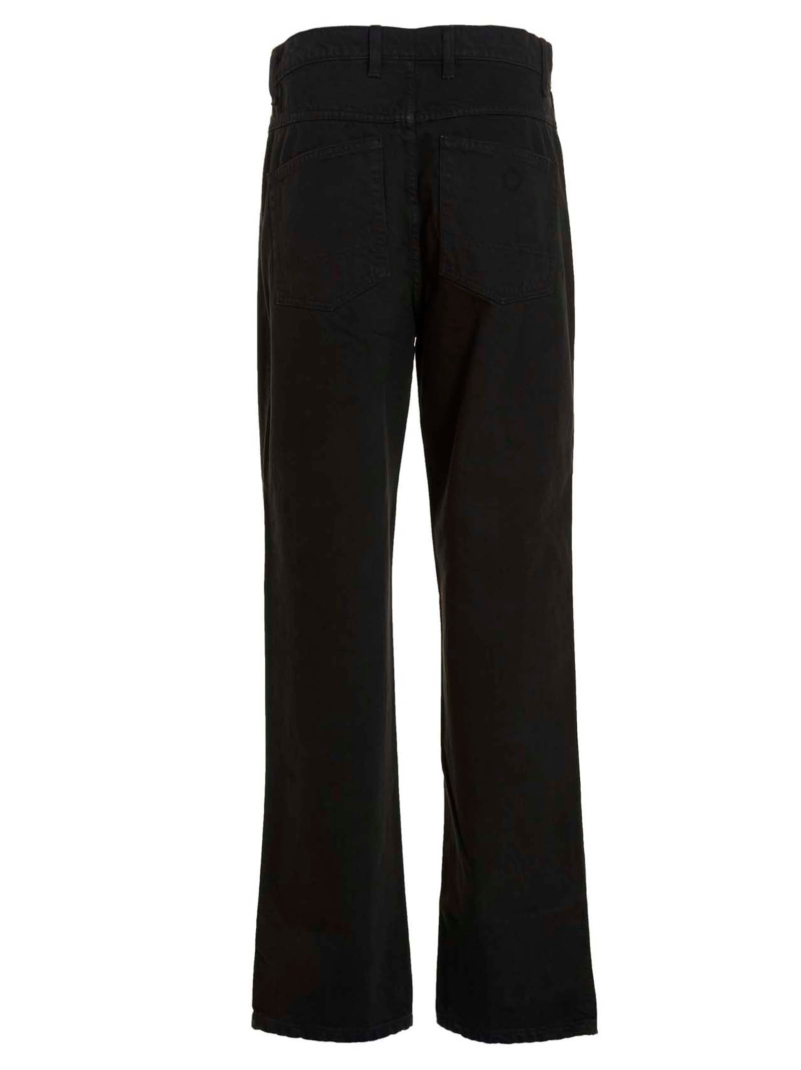 Objects IV Life Gray Cotton Straight-Leg Jeans