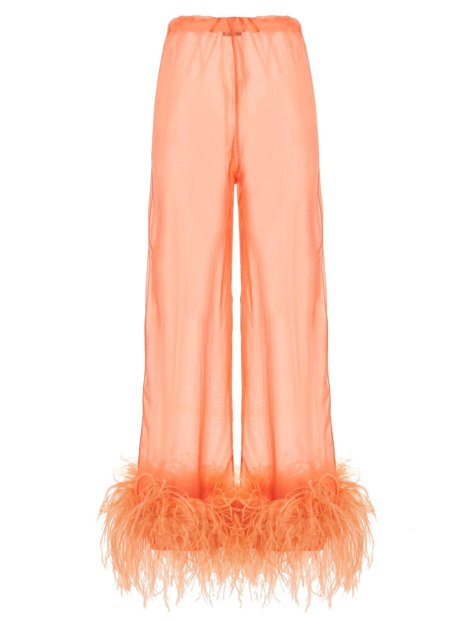Oséree Multicolor Silk Casual Pants
