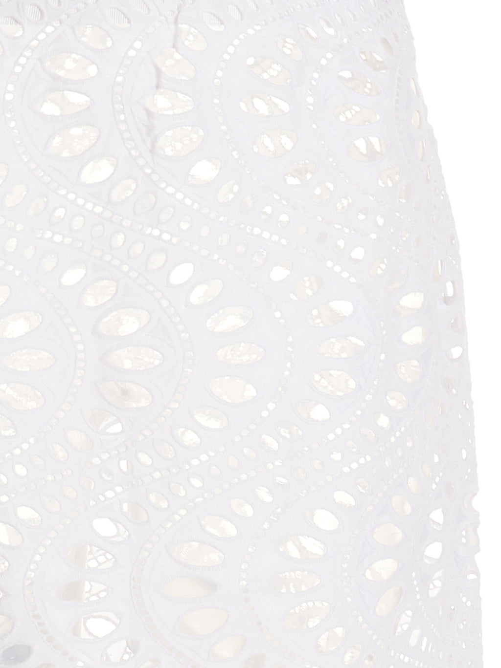 Giambattista Valli White Cotton Mini Skirt