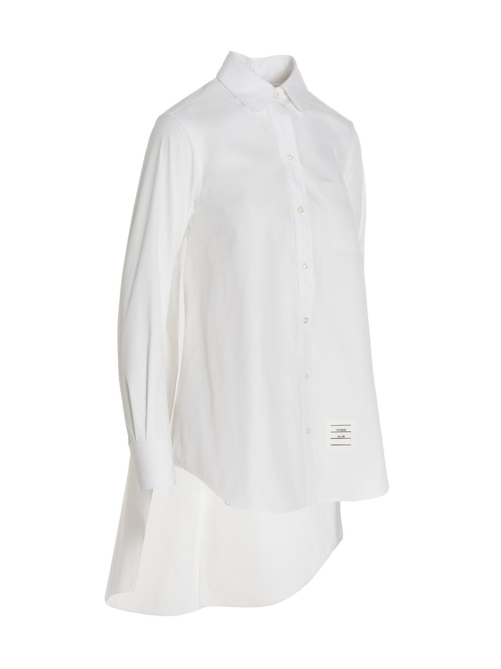 Thom Browne White Cotton Blouse