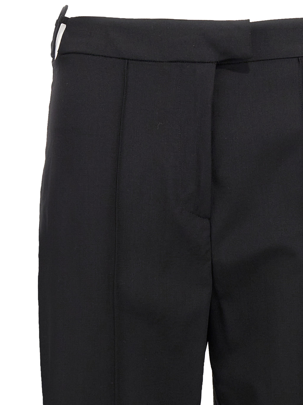 Nensi Dojaka Black Virgin Wool Pants