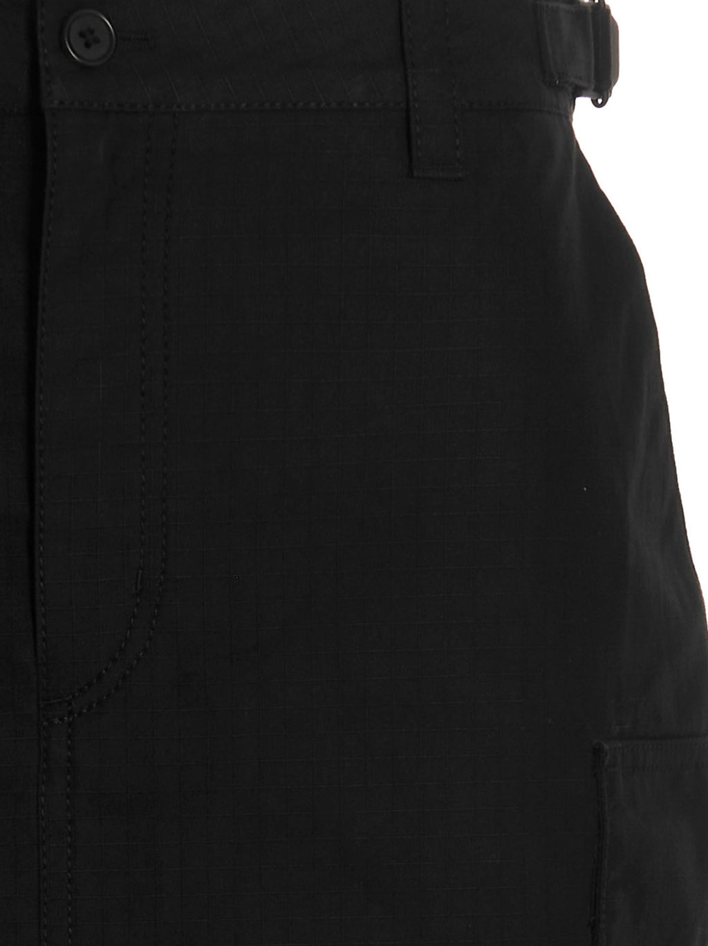 Wardrobe.Nyc Black Cotton Midi Skirt
