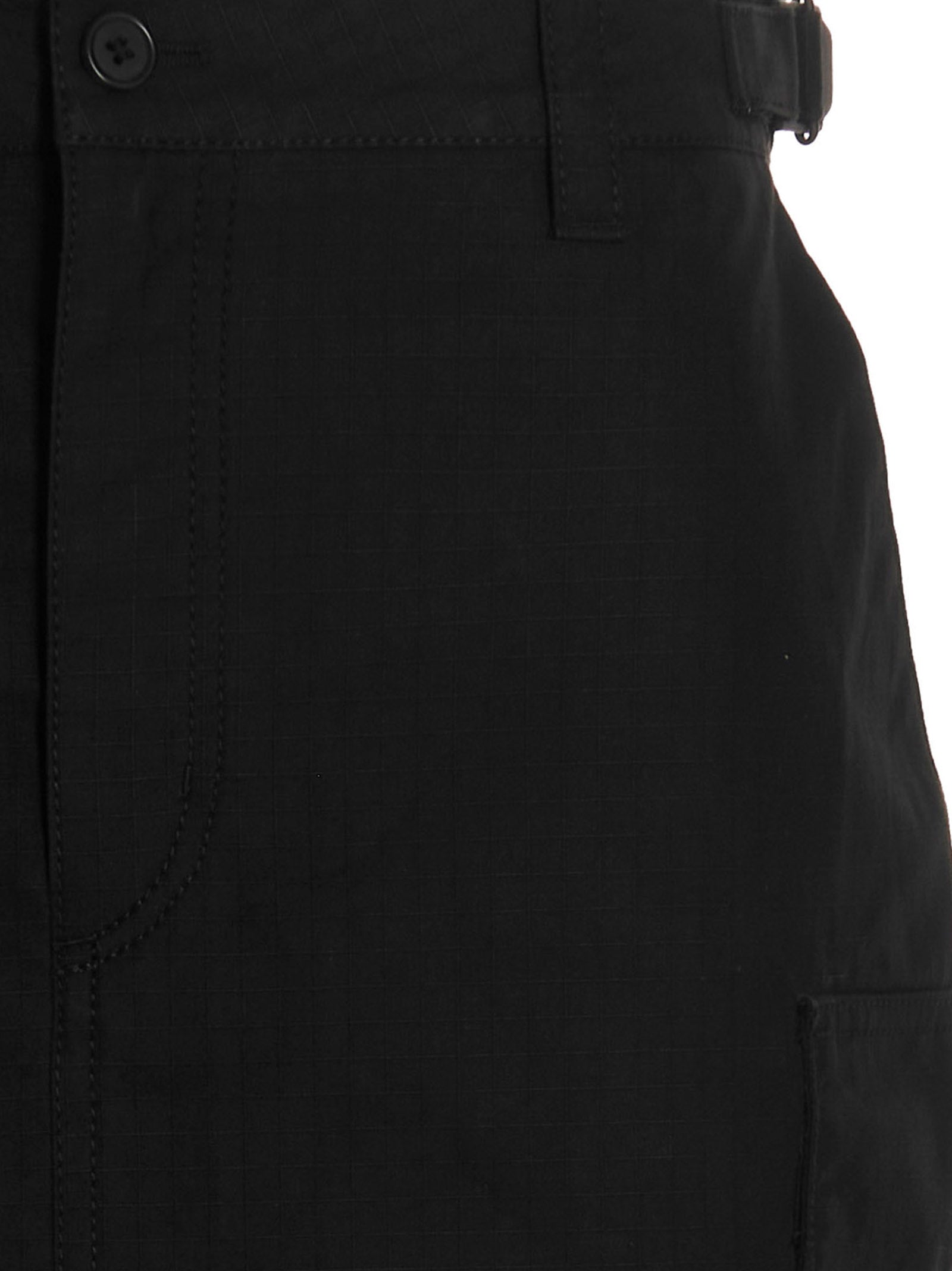 Wardrobe.Nyc Black Cotton Midi Skirt