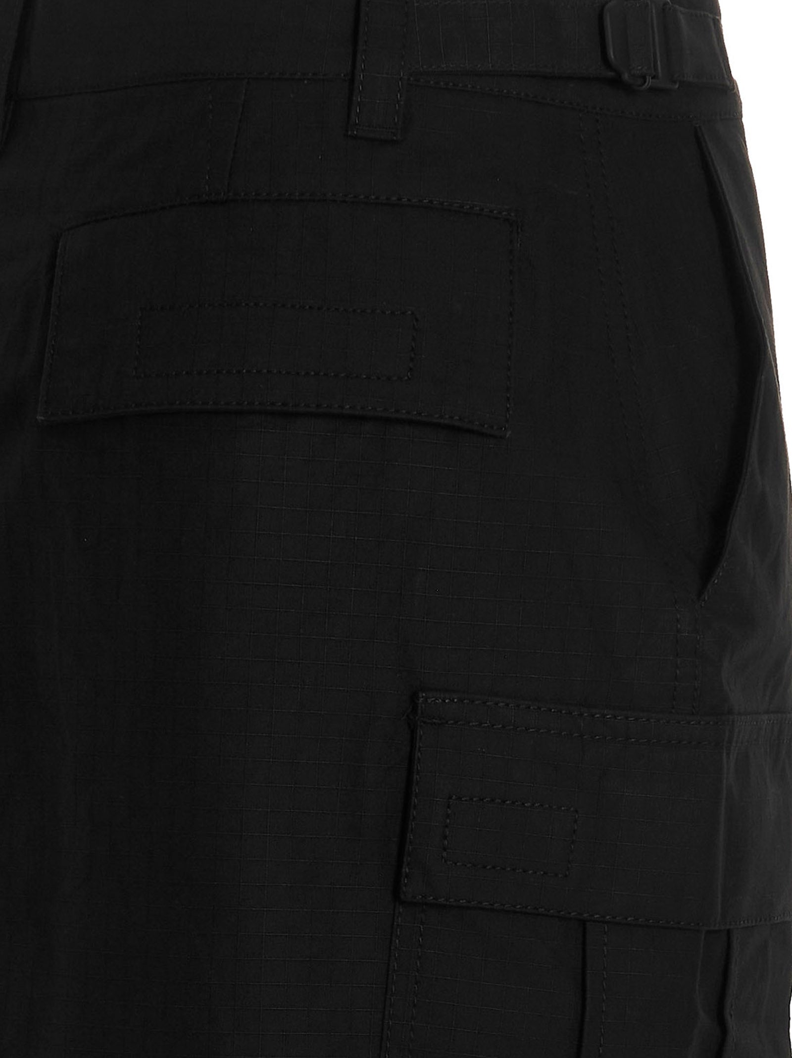Wardrobe.Nyc Black Cotton Midi Skirt