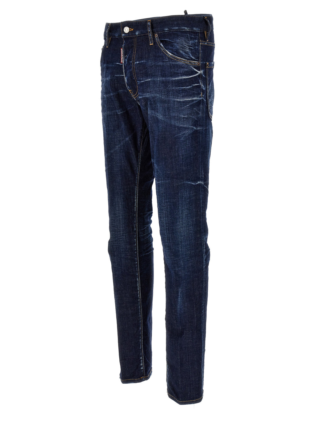 Dsquared² Blue Cotton Skinny Jeans