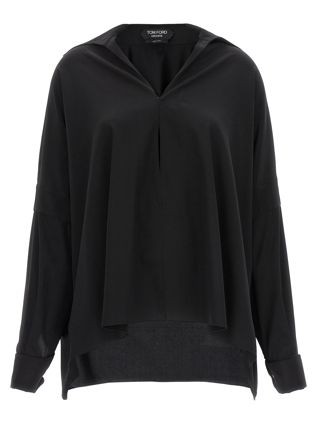 Tom Ford Black Silk Blouse