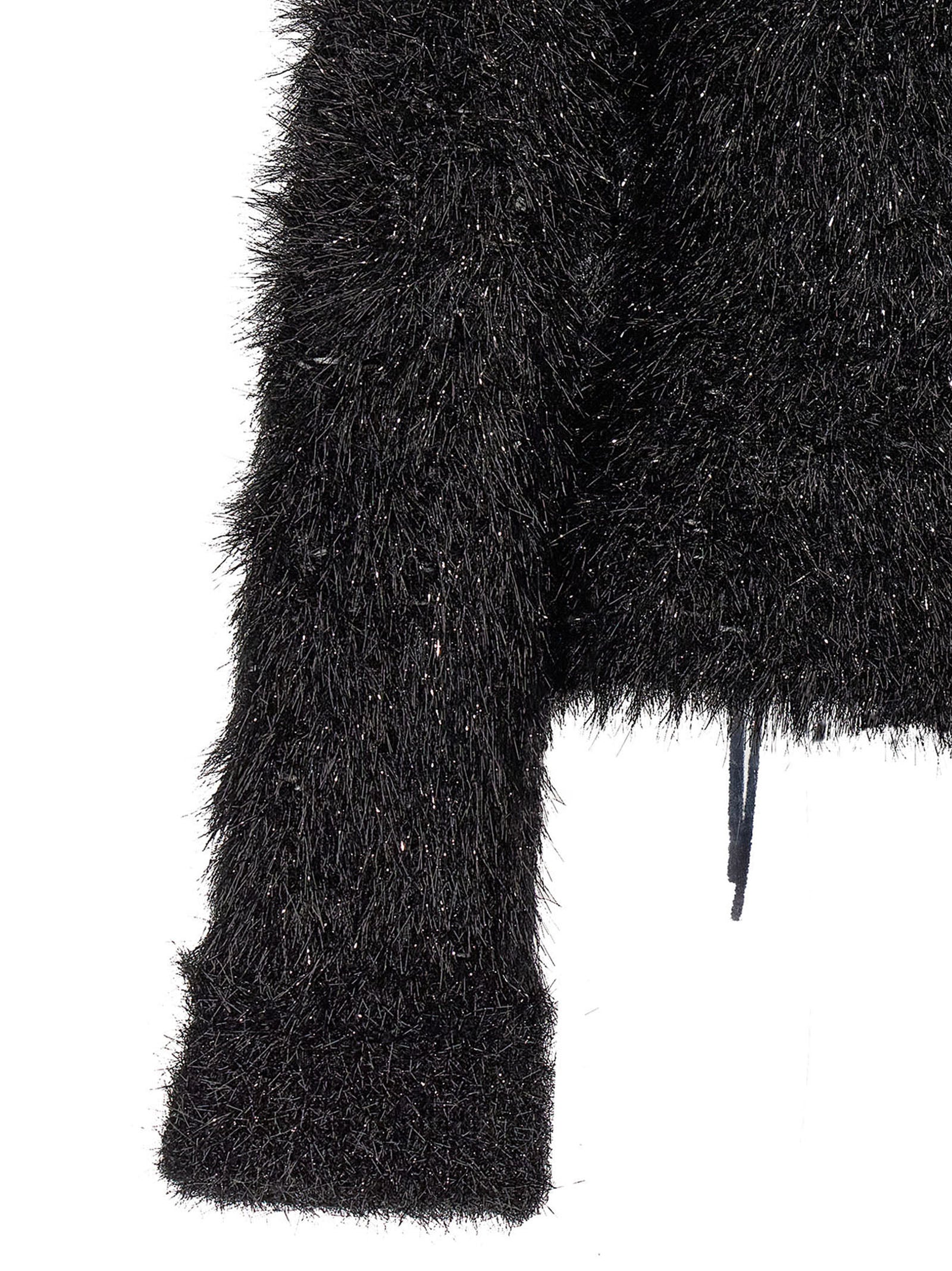 Victoria Beckham Black Polyester Cardigan
