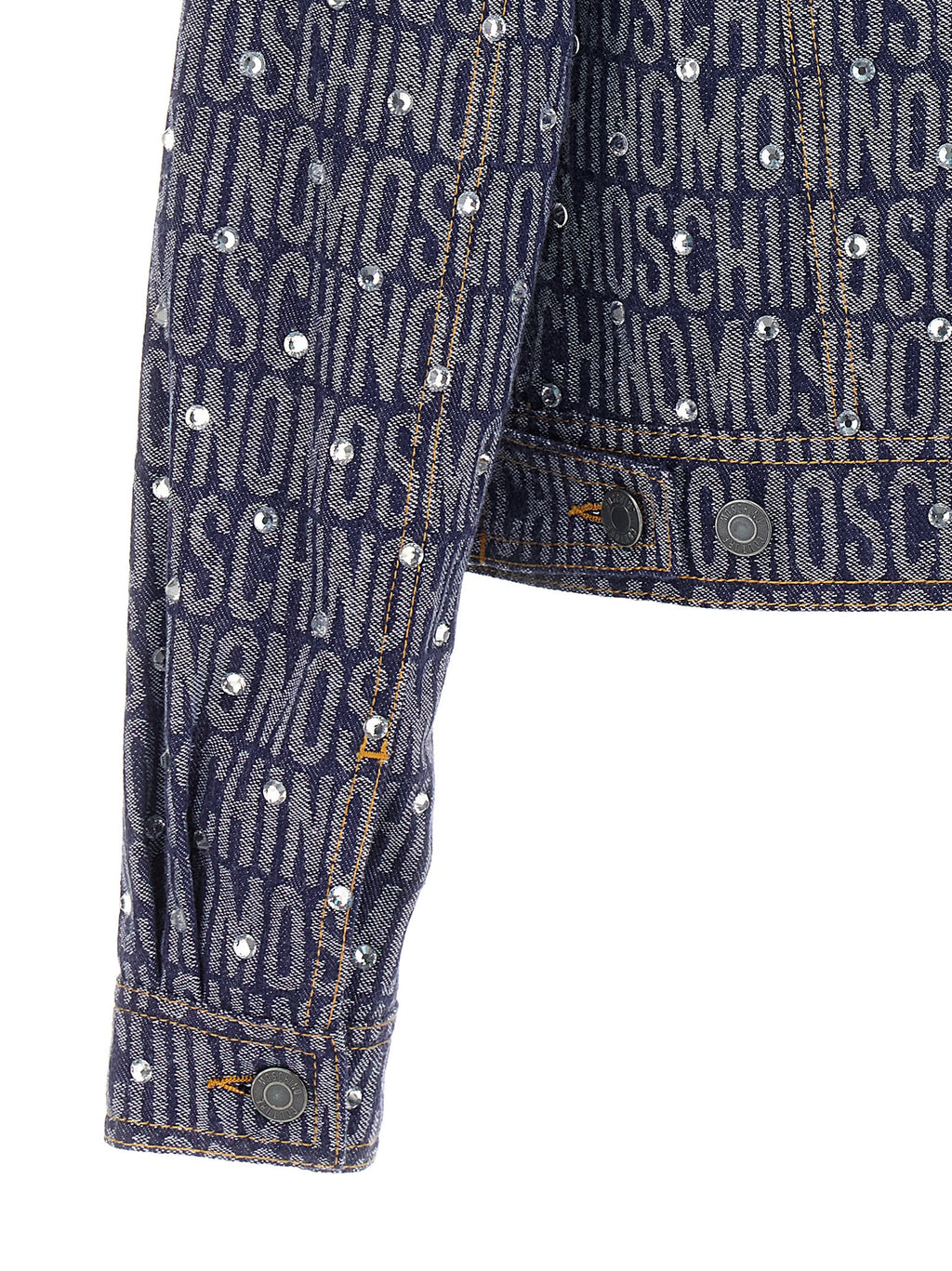 Moschino Blue Cotton Denim Jacket