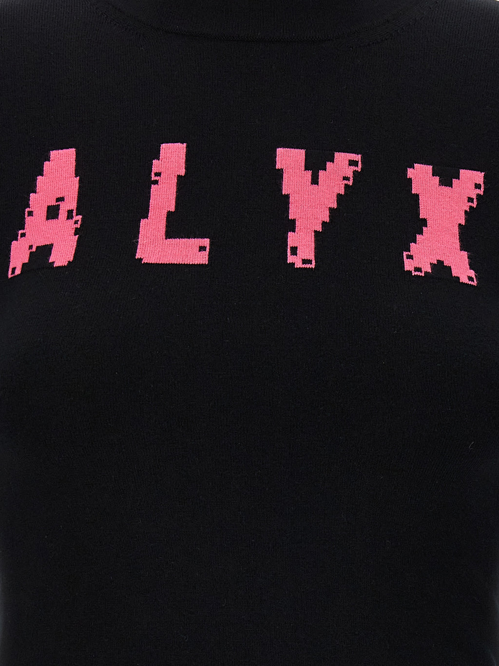 Alyx Black Viscose Cardigan