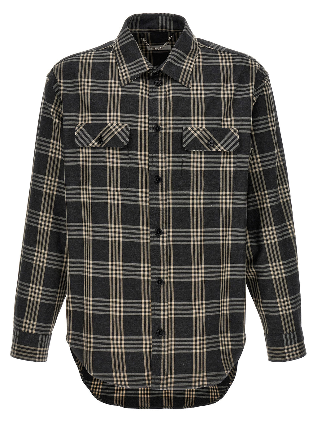 1989 Studio Gray Cotton Blouse