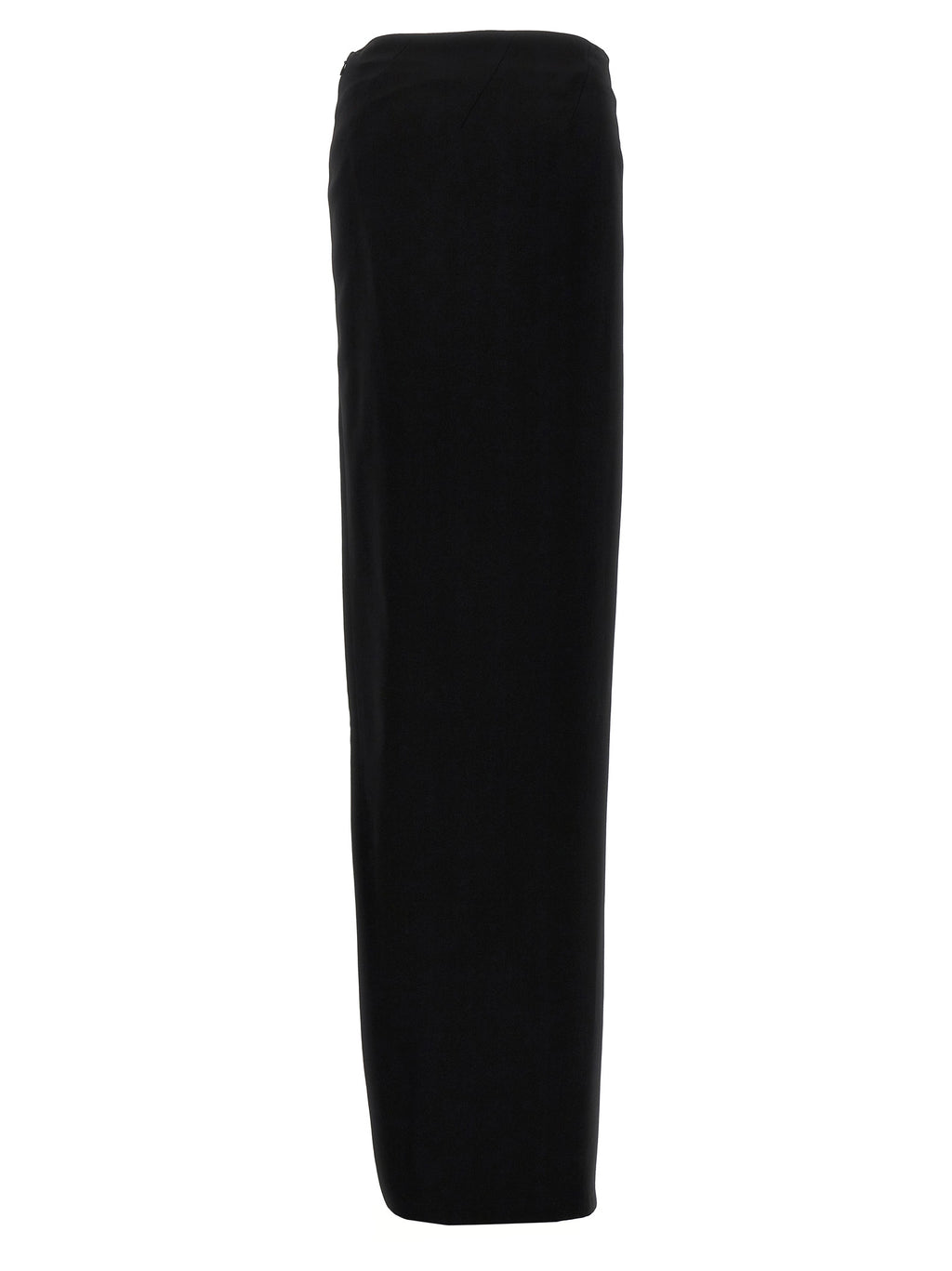 Ann Demeulemeester Black Lamb Leather Mini Skirt