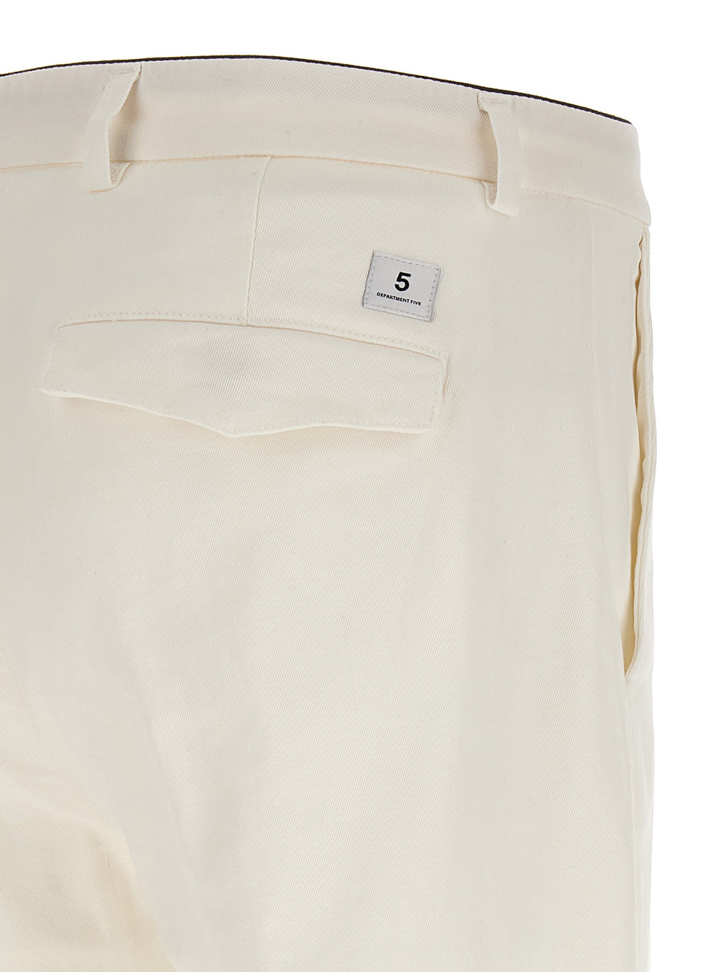 Department 5 White Cotton Pants