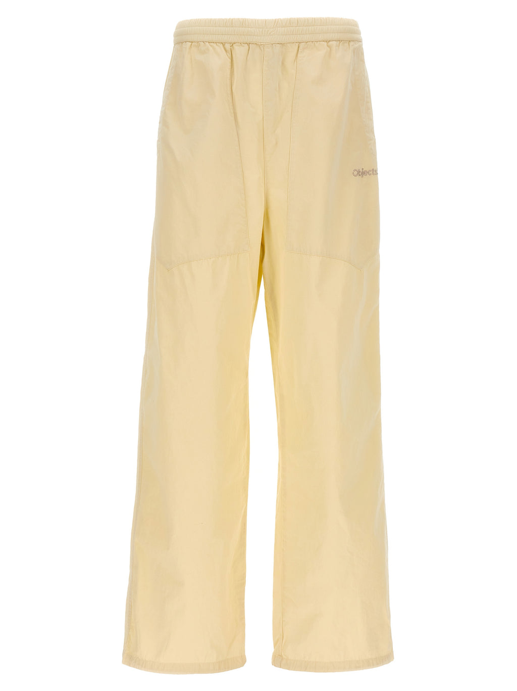Objects IV Life White Cotton Casual Pants