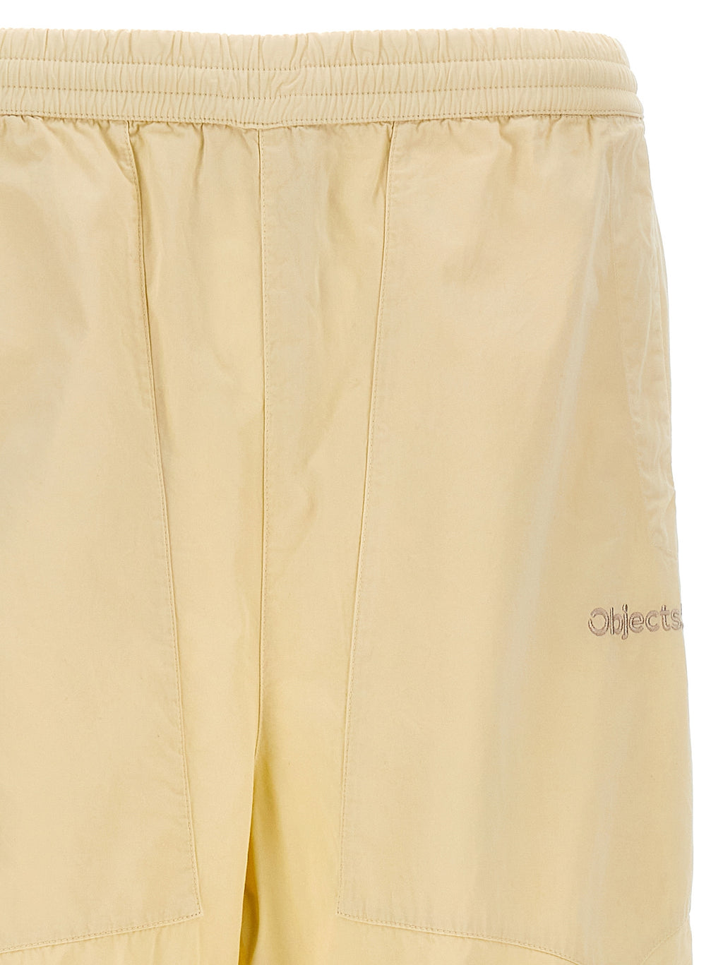 Objects IV Life White Cotton Casual Pants