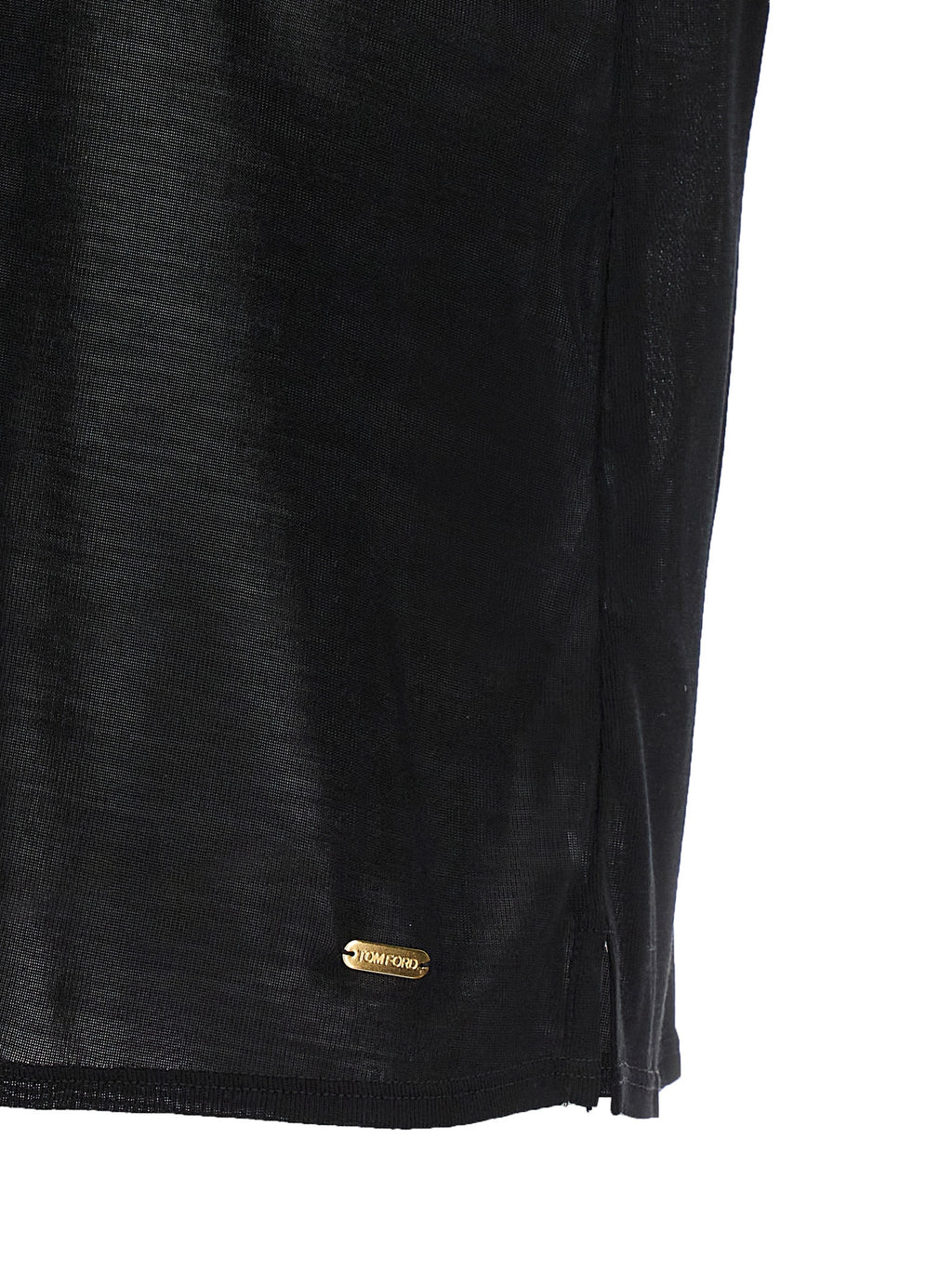 Tom Ford Black Silk T-Shirt