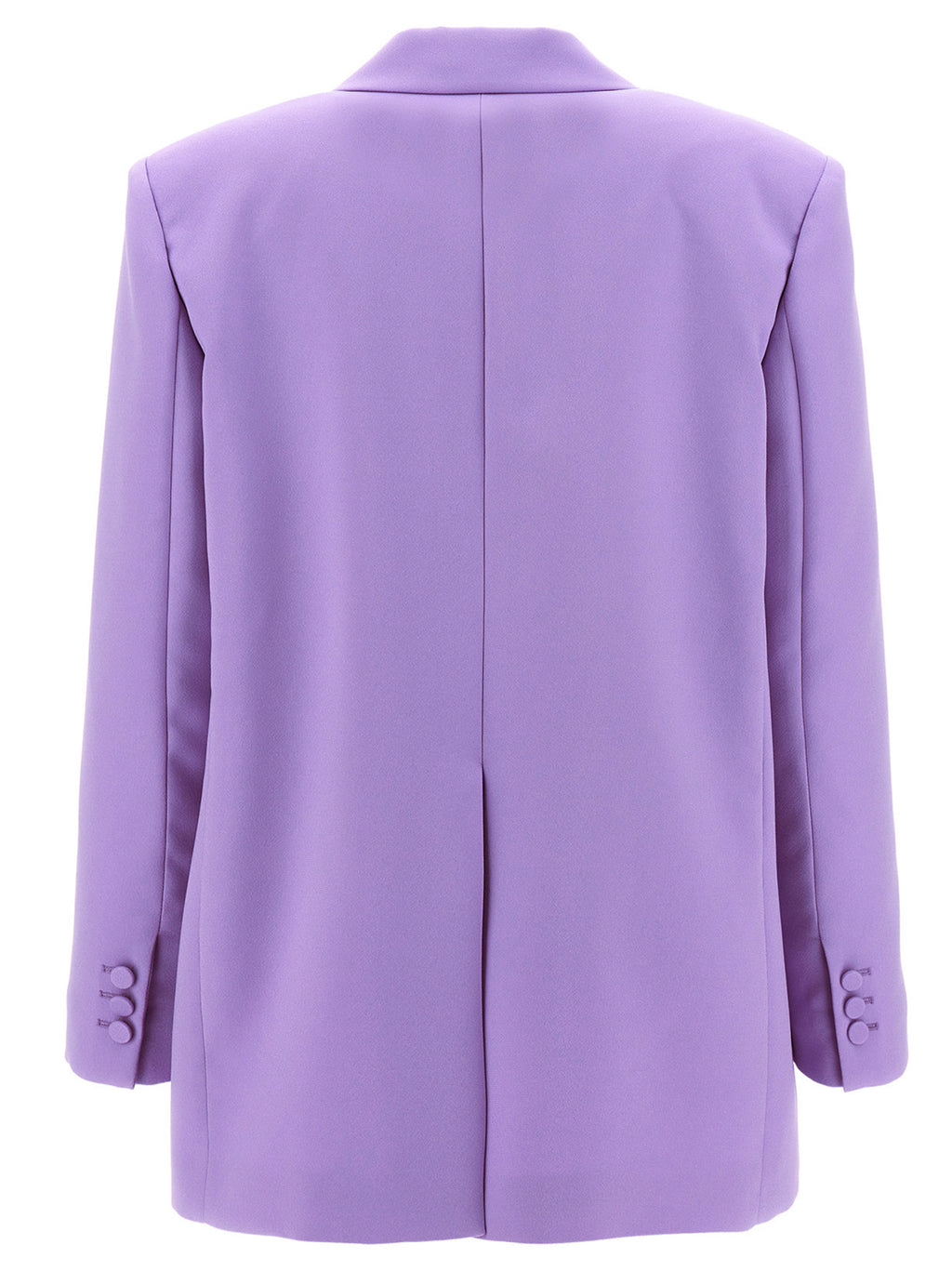 The Andamane Purple Polyester Blazer