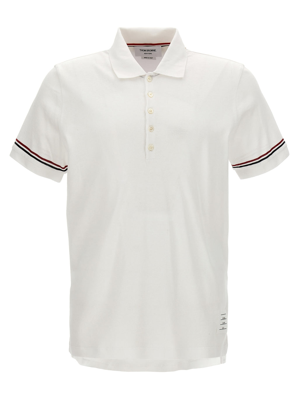 Thom Browne White Polo Shirt