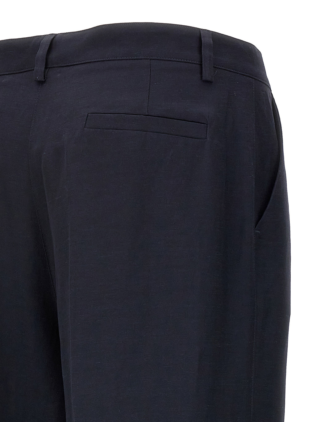 P.A.R.O.S.H. Blue Viscose Casual Pants