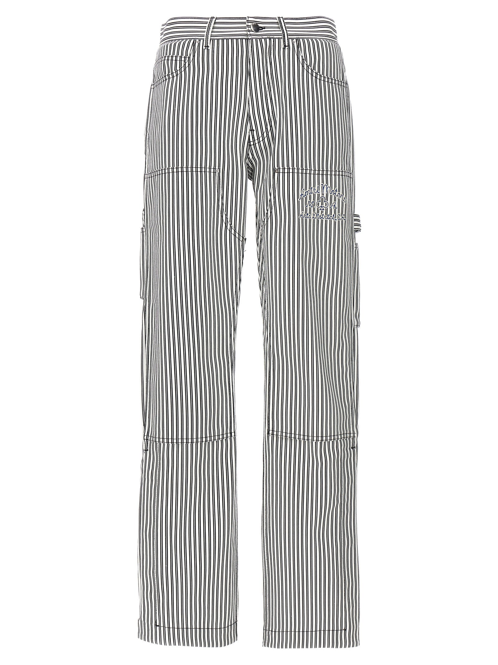 Amiri Bicolor Cotton Cargo Pants