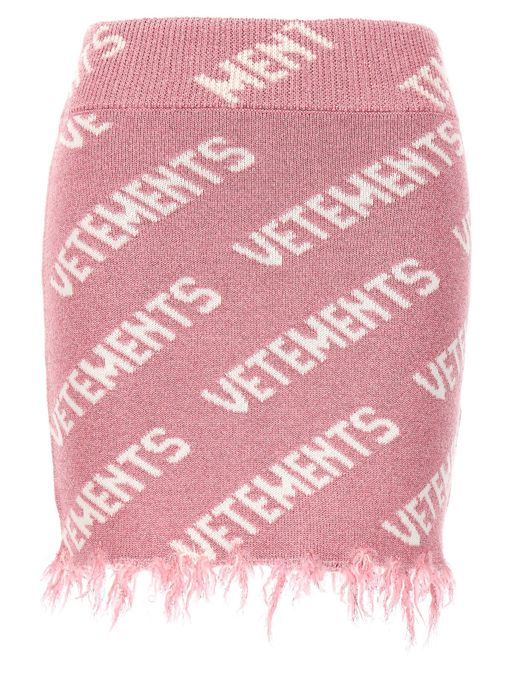 Vetements Multicolor Viscose Long Skirt