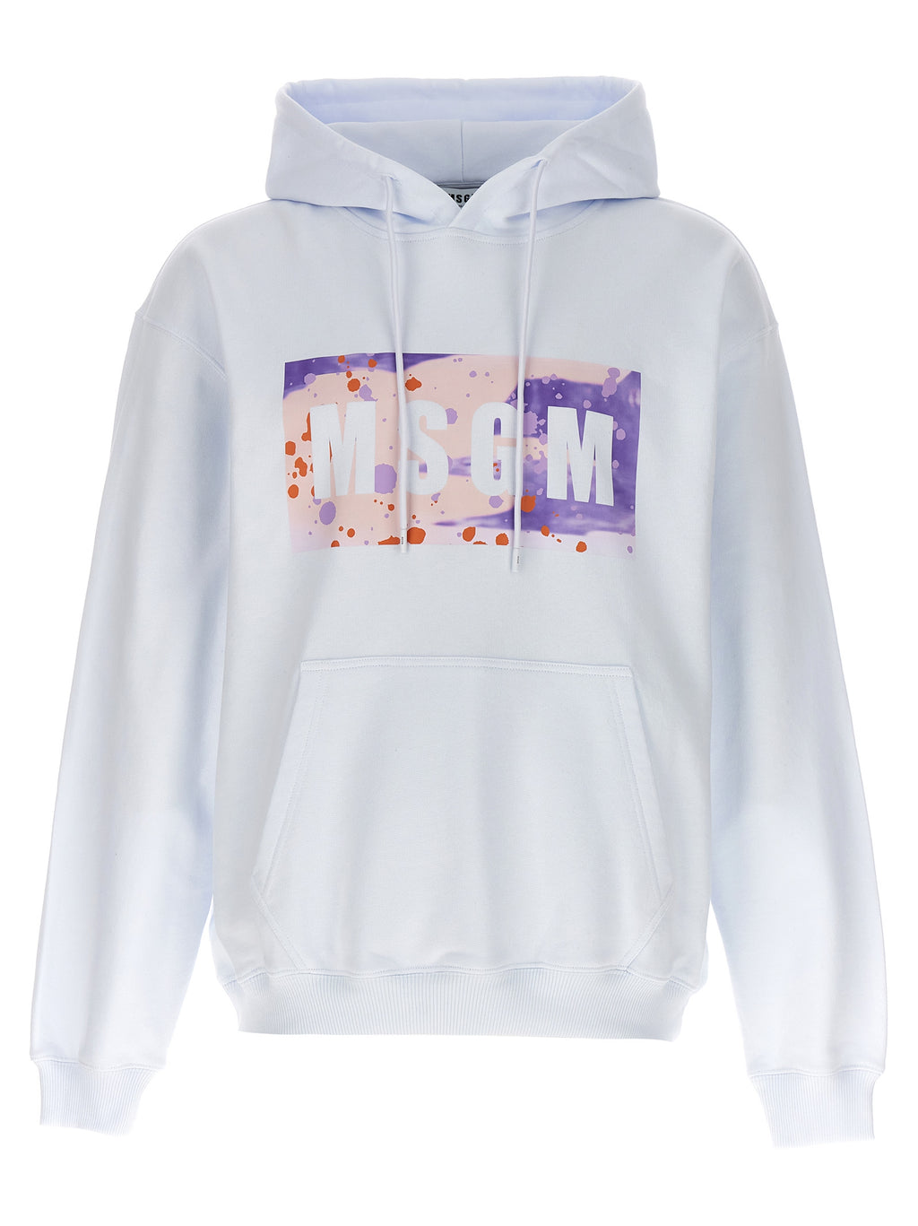 MSGM White Cotton Sweatshirt