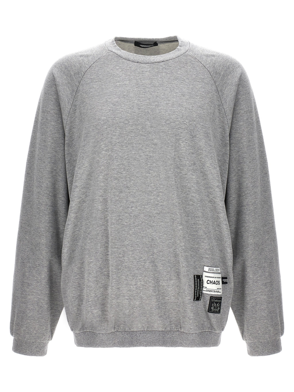 Undercover Gray Cotton Sweatshirt