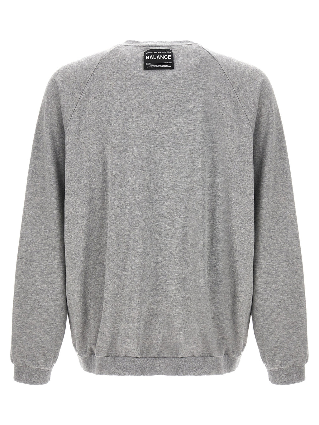 Undercover Gray Cotton Sweatshirt