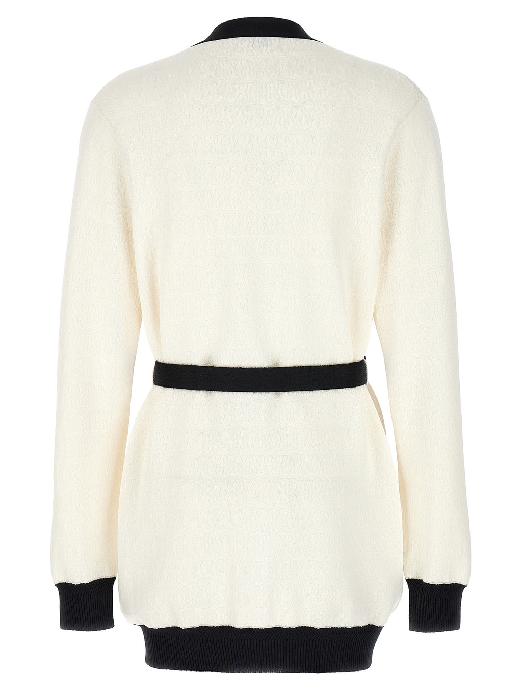 Bally Bicolor Viscose Cardigan