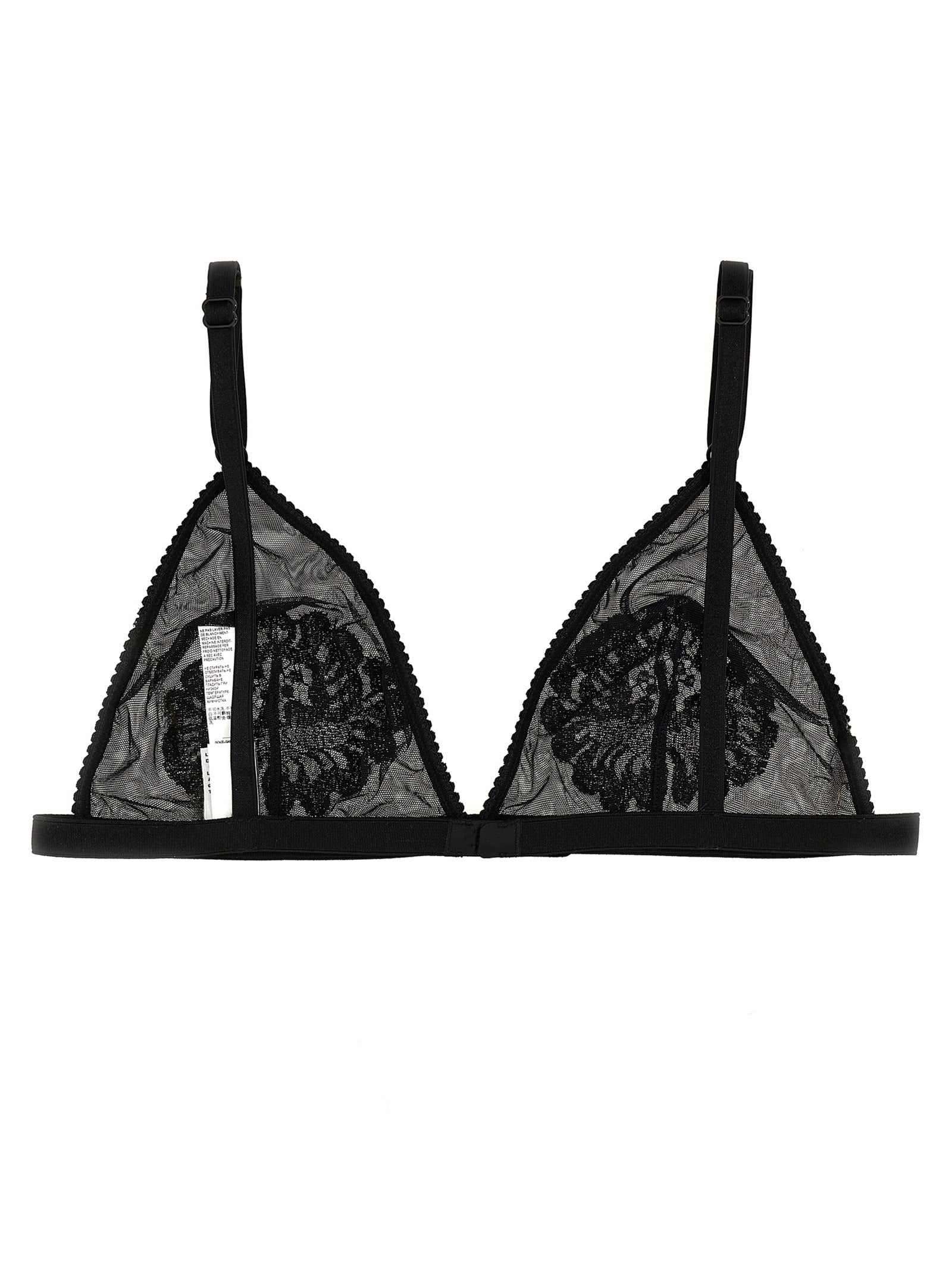 Dolce & Gabbana Black Polyamide Bra