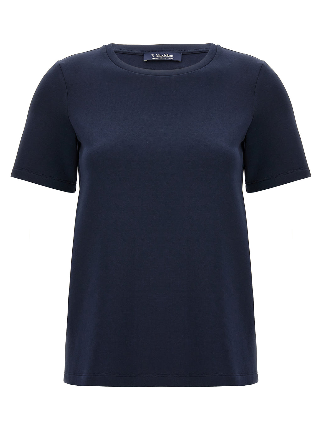 'S Max Mara Blue Cotton T-Shirt