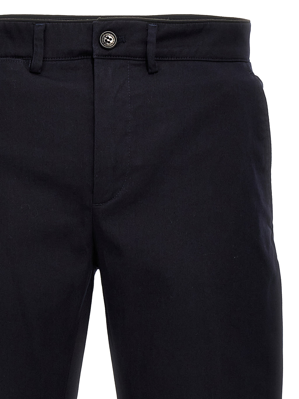 Department 5 Blue Cotton Casual Pants