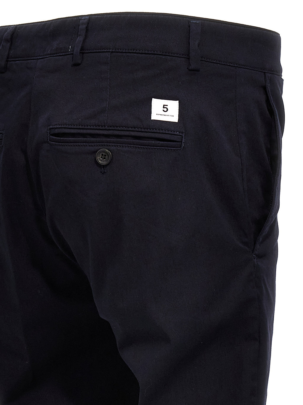 Department 5 Blue Cotton Casual Pants