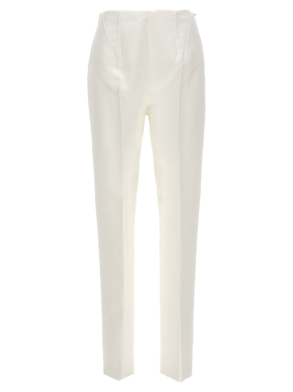 Sportmax White Acetate Dress Pants