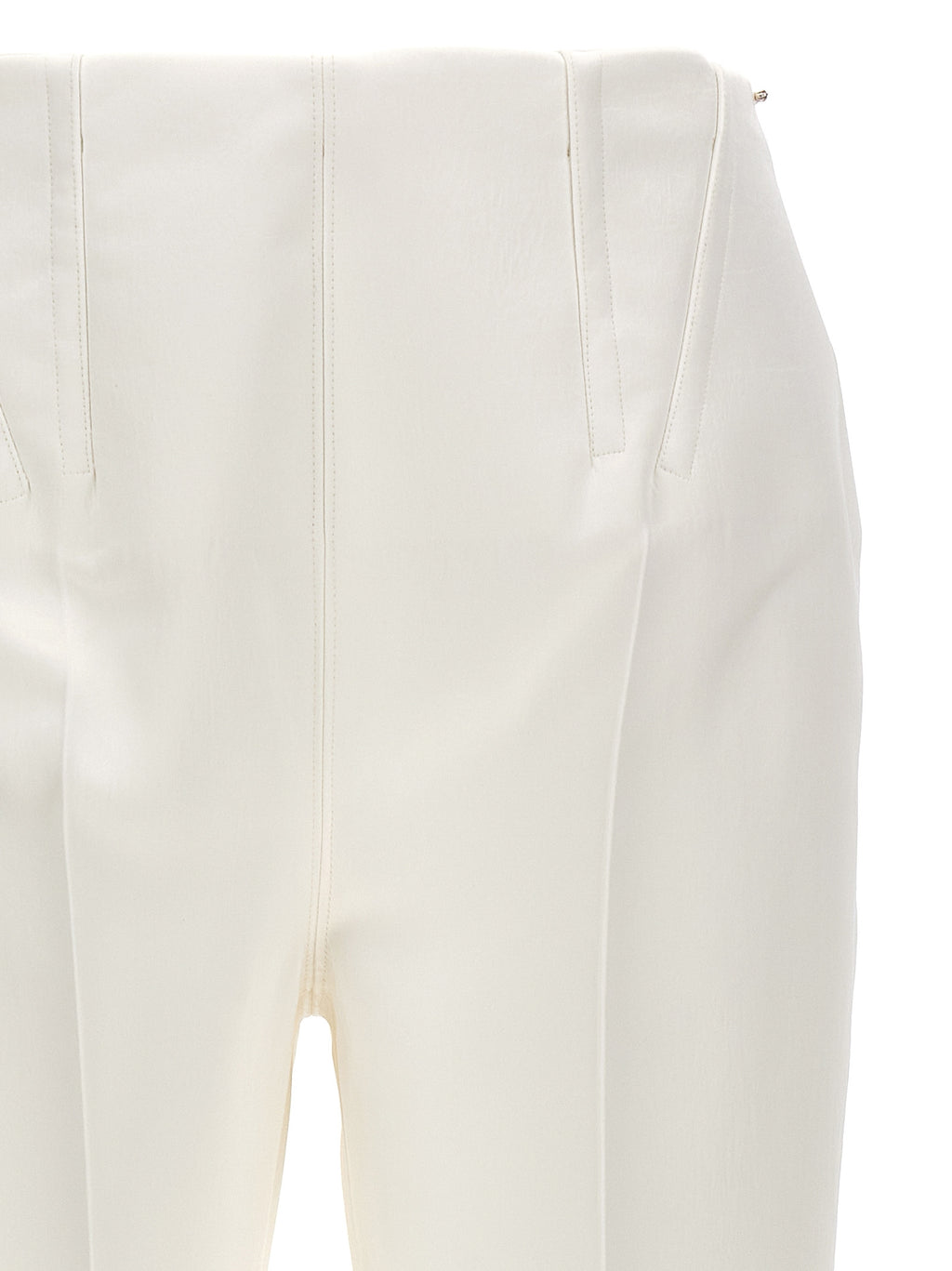 Sportmax White Acetate Dress Pants