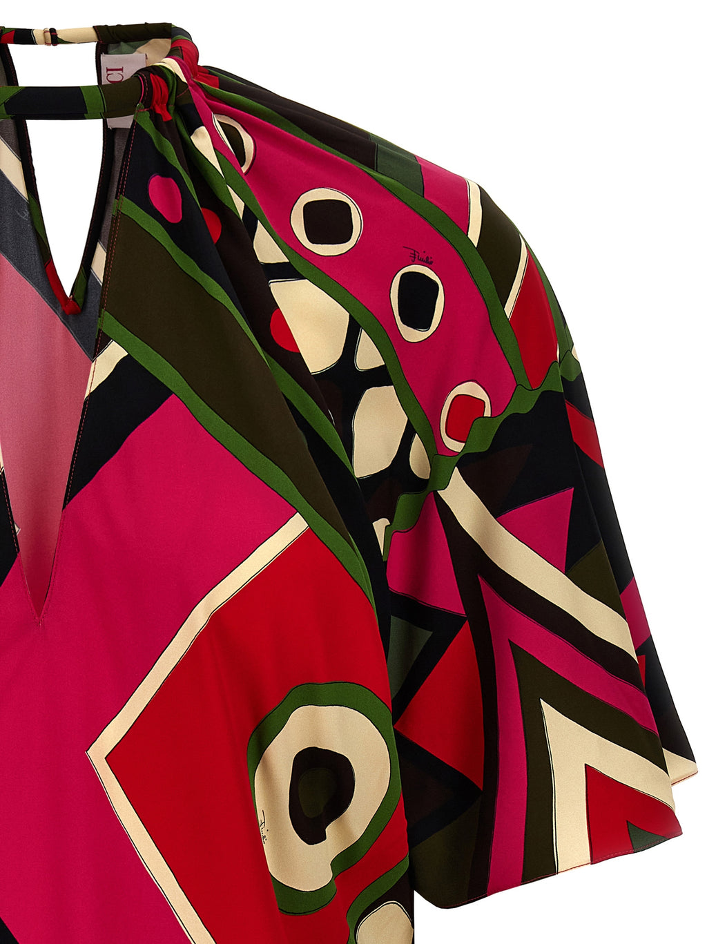 Emilio Pucci Multicolor Viscose Pattern Shirt