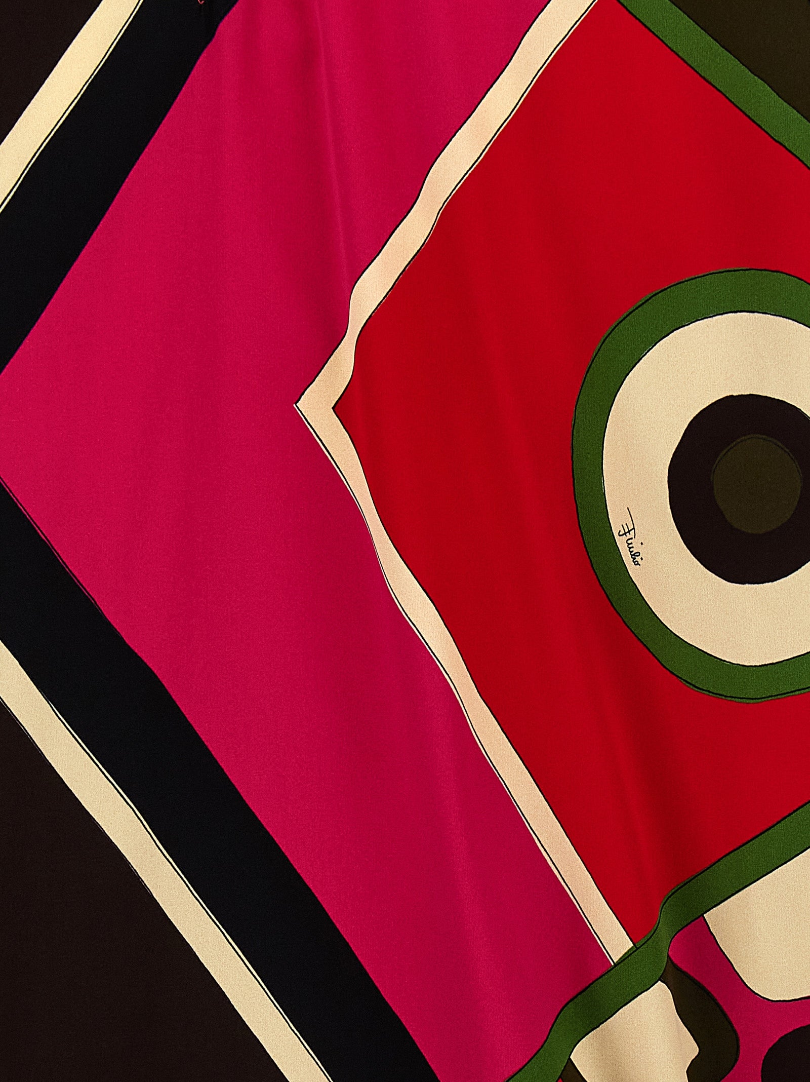 Emilio Pucci Multicolor Viscose Pattern Shirt