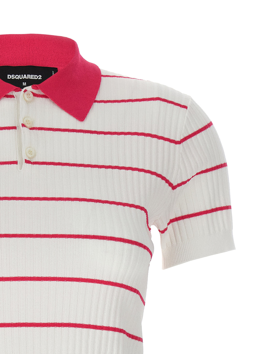 Dsquared² Multicolor Viscose Polo Shirt