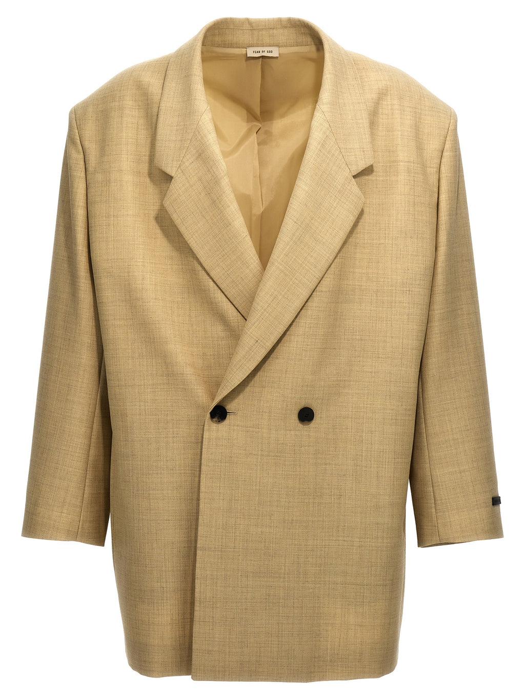 Fear Of God Beige Wool Blazer