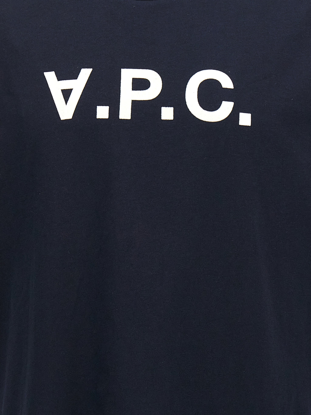A.P.C. Blue Cotton T-Shirt