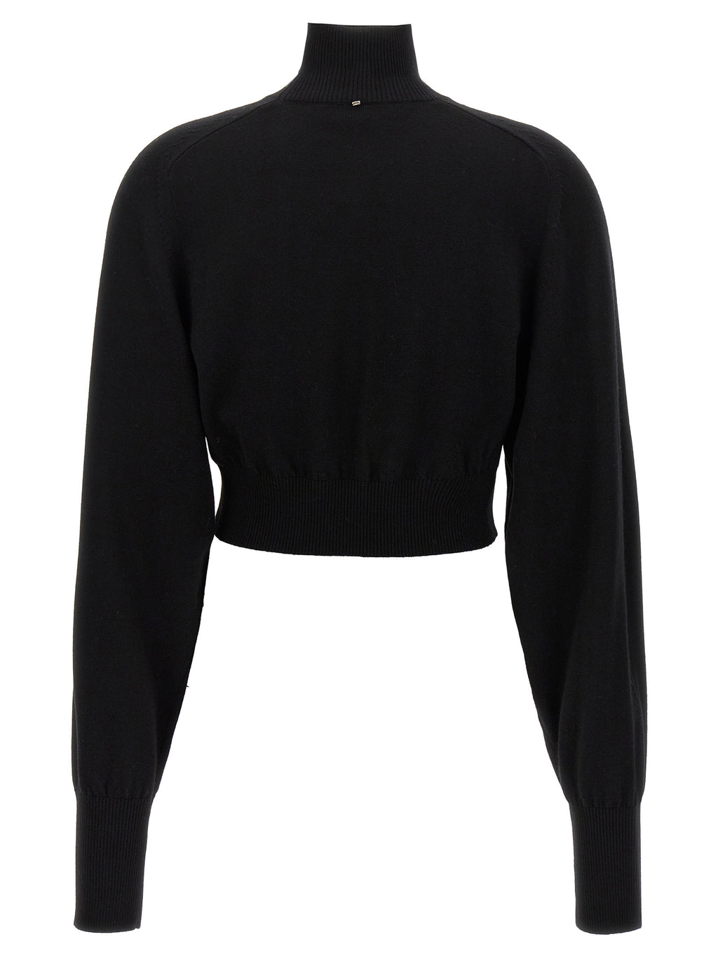 Sportmax Black Virgin Wool Cardigan