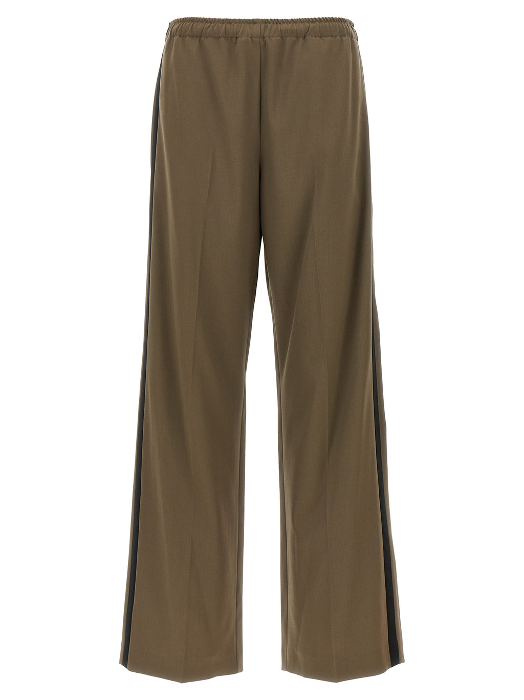 MM6 Maison Margiela Bicolor Polyester Casual Pants