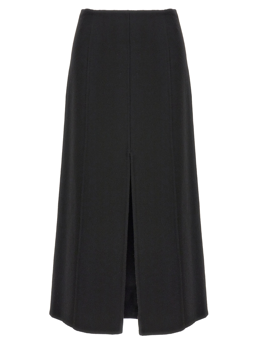 Ermanno Scervino Black Virgin Wool Mini Skirt