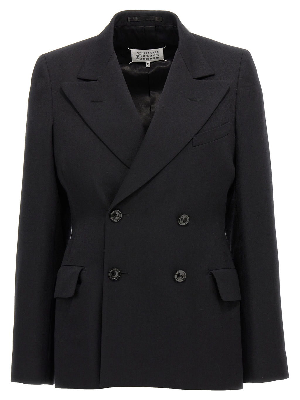 Maison Margiela Black Wool Blazer