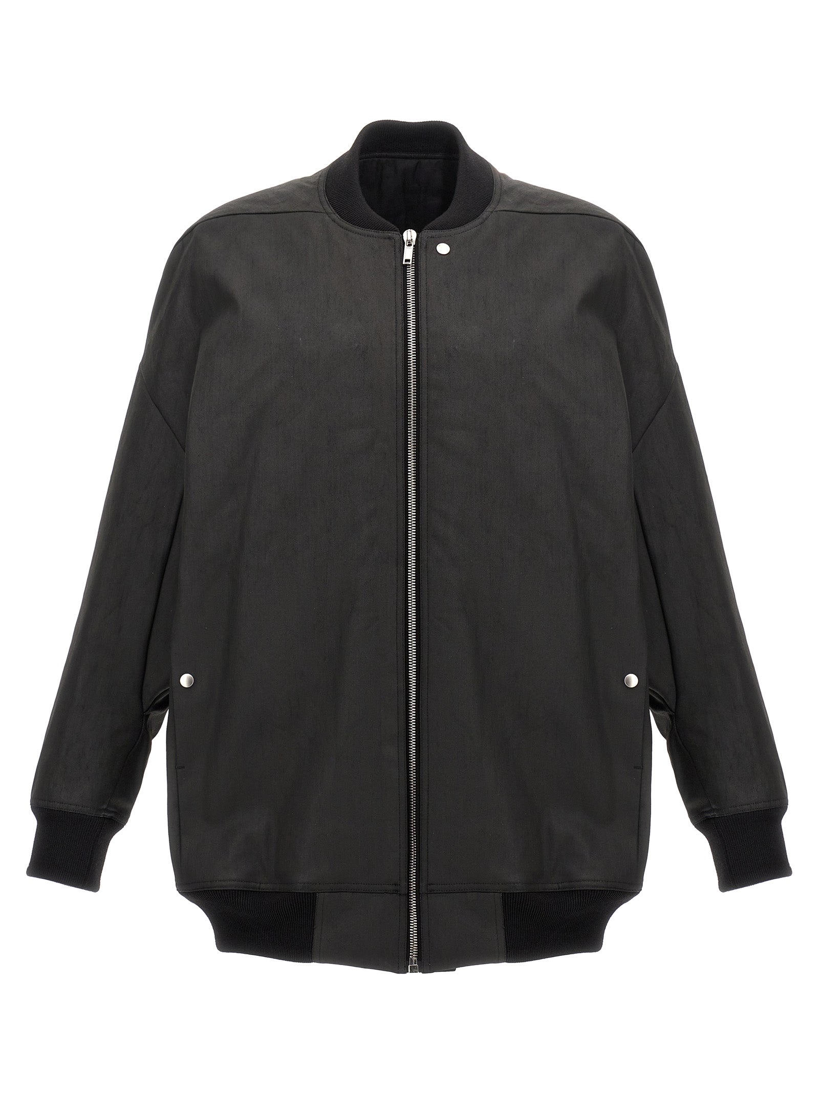 Rick Owens Black Cotton Bomber
