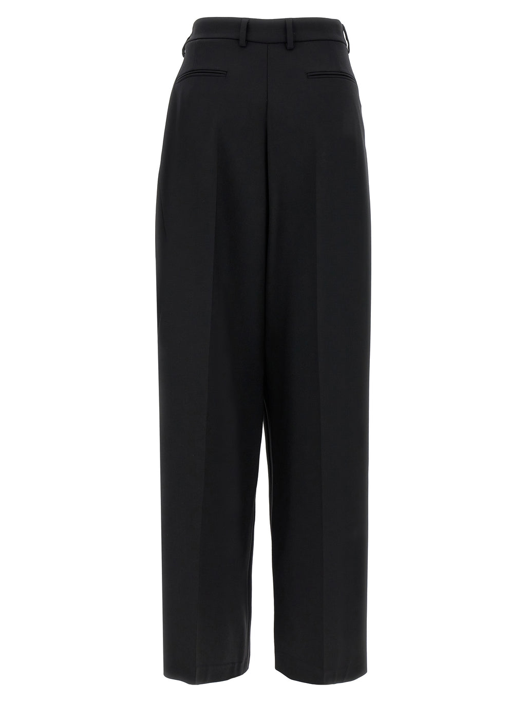 Giuseppe Di Morabito Black Virgin Wool Casual Pants