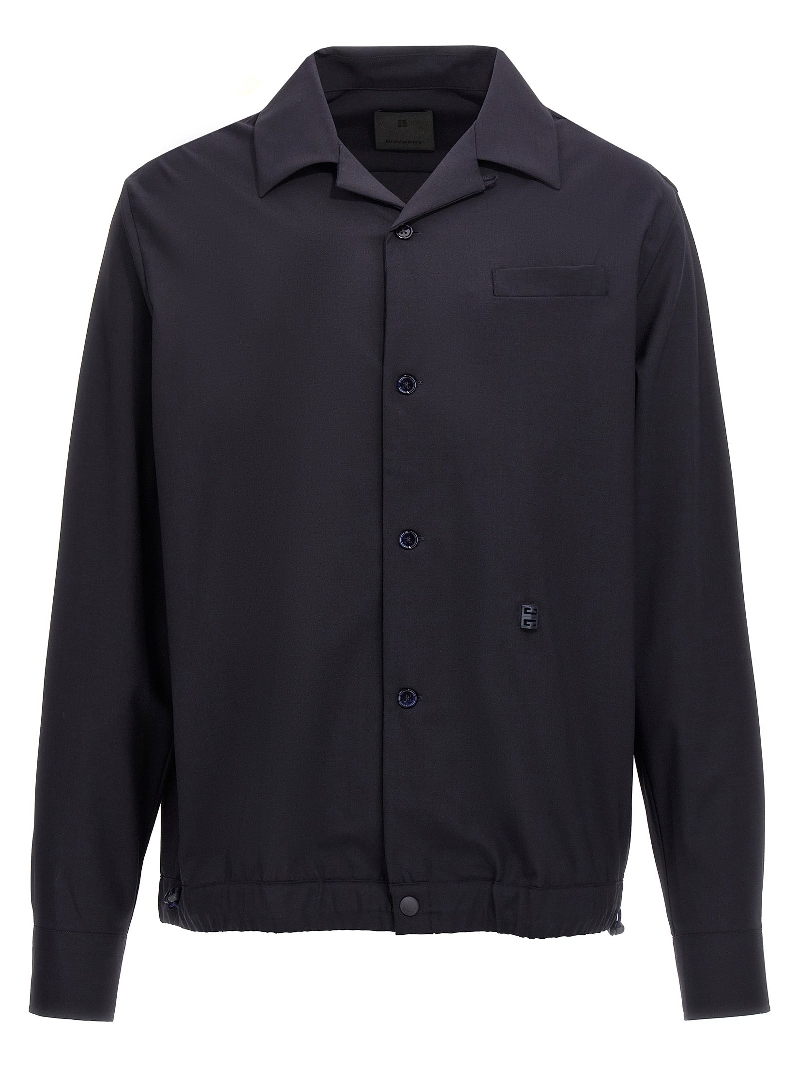 Givenchy Blue Elastane Blouse