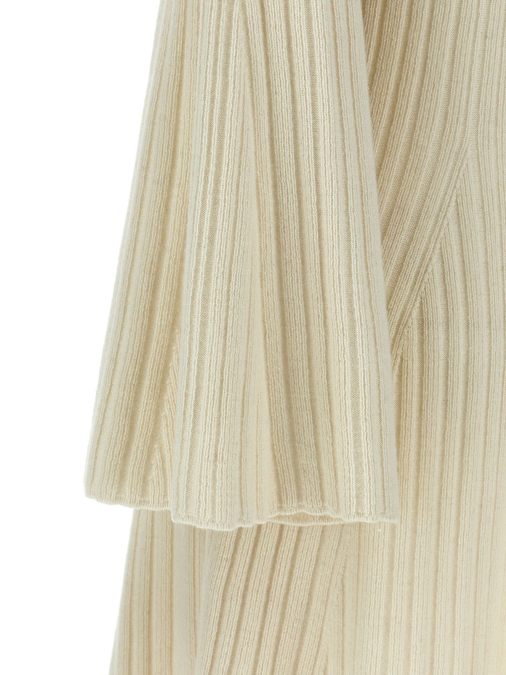 ANTONINO VALENTI White Cashmere Short Dress
